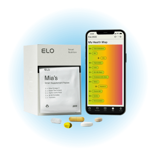 ELO Supplement box and Health map